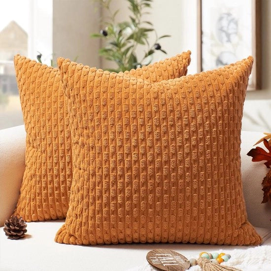 Sfondi in Corduroy - Set di 2 - 40x40 cm