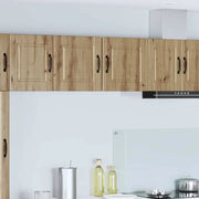Armadietto a muro PORTO 2 pcs Rovere artigianale
