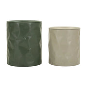 Tavolinetti Norimberga Coppia cm ø 39,5x48-35,5x40