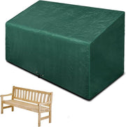 Copertura impermeabile per la panchina del giardino - resistente al vento e UV - 1 pezzo - 134 x 66 x 63/89 cm
