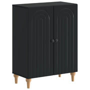 Mobiletto da Bagno ALKMAAR Nero 59,5 x 31 x 80 cm 896176