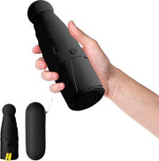 Paraplu Opvougbile - Mini Paraplu per Tempesta - Mini Ombrello - Impermeabile - Sfida ai Raggi UV con SPF 50+ - Compatto e Portatile - 8 Fili - Resistente e Extra Leggero - Paraplu da Viaggio - Nero - Capsule Extra