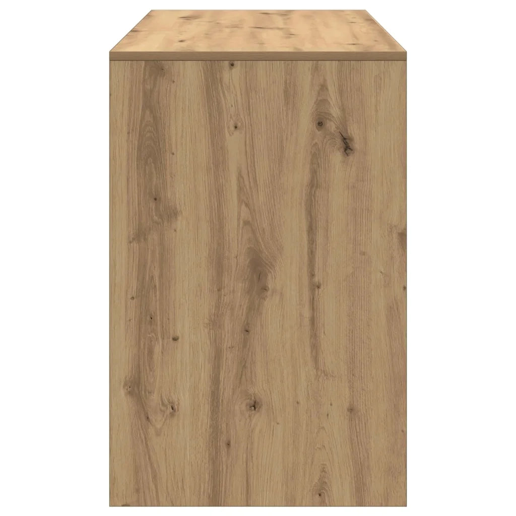 vidaXL Scrivania Rovere Artigianale 101x50x76,5cm in Legno Multistrato
