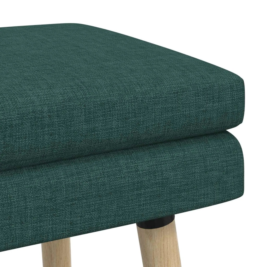 Panchina a doppio strato Verde Scuro 80 x 40 x 47 cm Tessuto 42038436