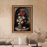 Naseza, Quadro Materiale Struttura in Tessuto, 40x60h cm Multicolore