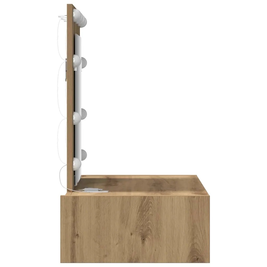 Tavolo da Trucco Marrone 60 x 40 x 70 cm Legno ingegnerizzato 865225
