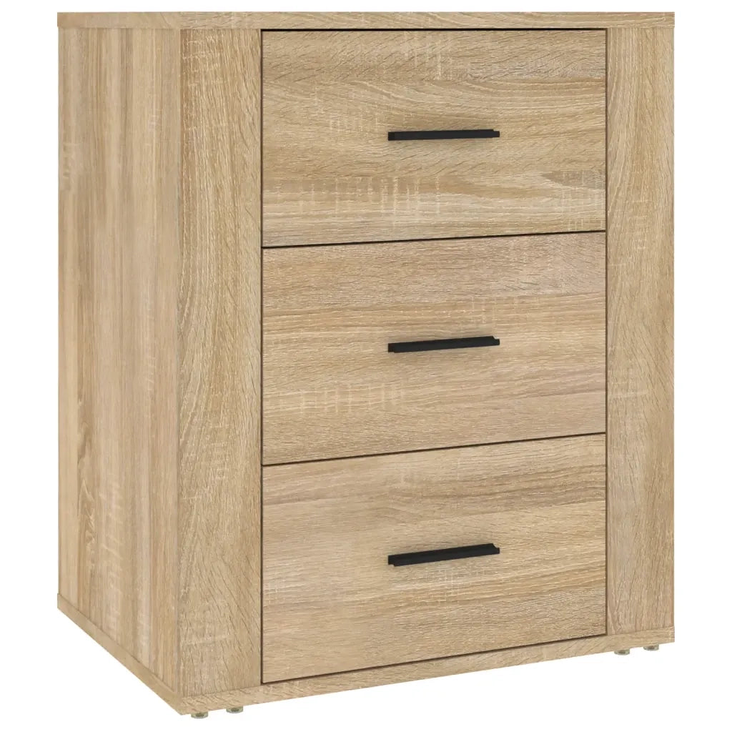 Comodino Rovere Sonoma 50x36x60 cm in Legno Multistrato cod mxl 30433