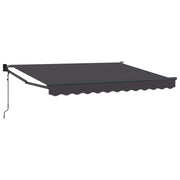 Tettuccio Elettrico Retrattile Antracite 3,5 x 2 m CFW9486456