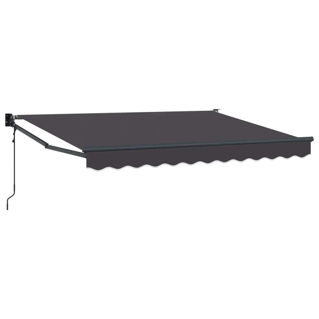 Tettuccio Elettrico Retrattile Antracite 3,5 x 2 m CFW9486456