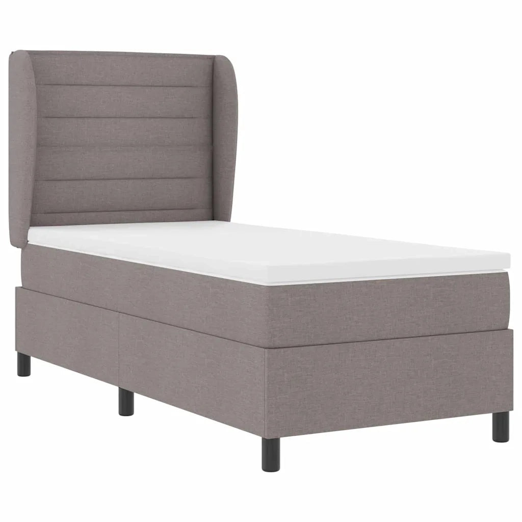 Letto a molle con materasso Talpa 100 x 200 cm Tessuto 3340491