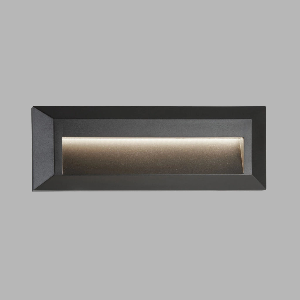 Applique Moderna Ankle Acciaio Grigio Policarbonato Led 2W 4000K