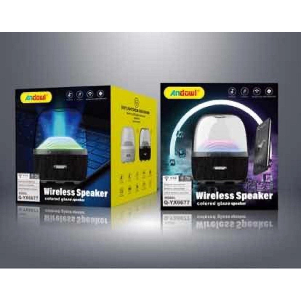 Trade Shop - Altoparlante Ricaricabile Wireless Bluetooth Da 5 W Con Radio Portatile Q-yx6677 -