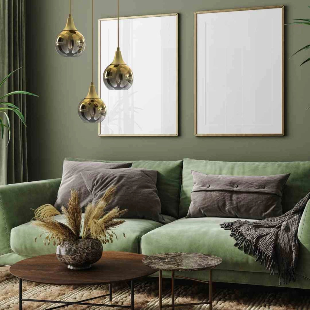 Lampadario a sospensione Milagro Monte MLP8403 oro 3 luci Ø22