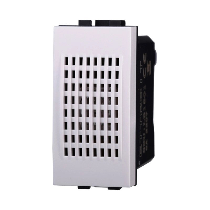 Ronzatore 220V 6A Colore BIANCO Compatibile Con Bticino Living Light