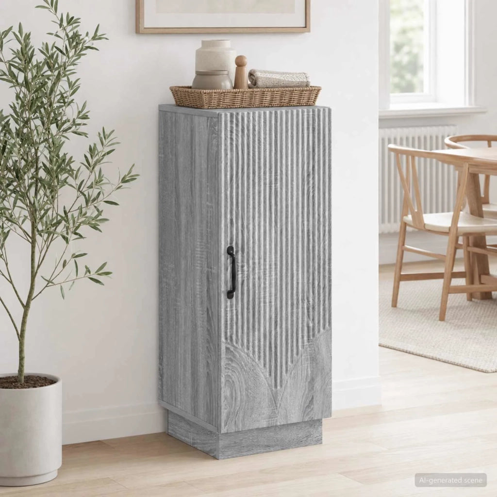 Credenza Grigio Sonoma 33 x 34,5 x 87 cm Legno ingegnerizzato 895291