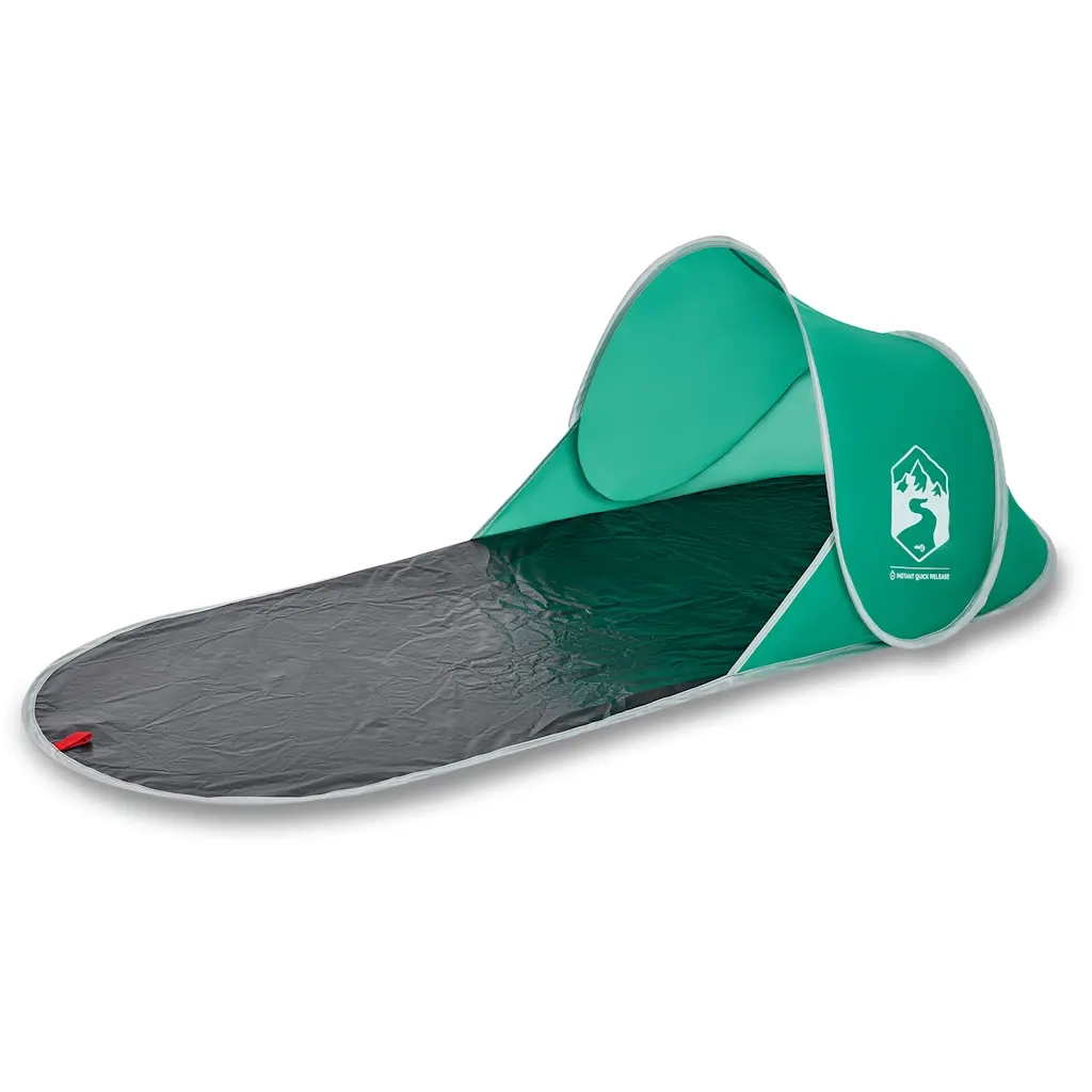 Tenda da Spiaggia Pop-Up Verde Mare Impermeabile 4004156