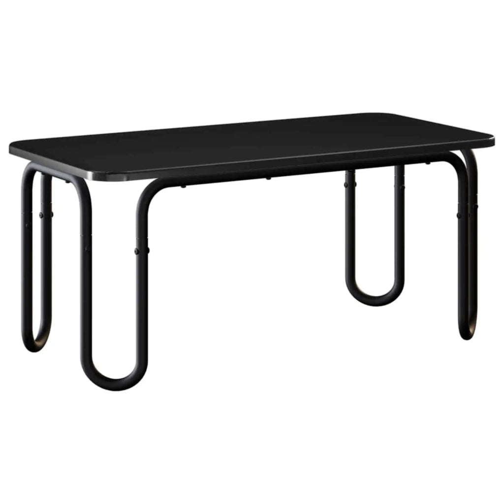 Tavolino da salotto Nero 100 x 50 x 45 cm Legno ingegnerizzato 8007723