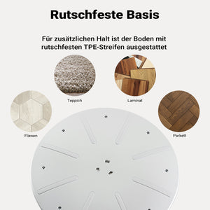 Sgabello sit stand grigio, sgabello girevole regolabile in altezza fino a 70 cm, max 100 kg, sgabello ergonomico per casa, ufficio, officina