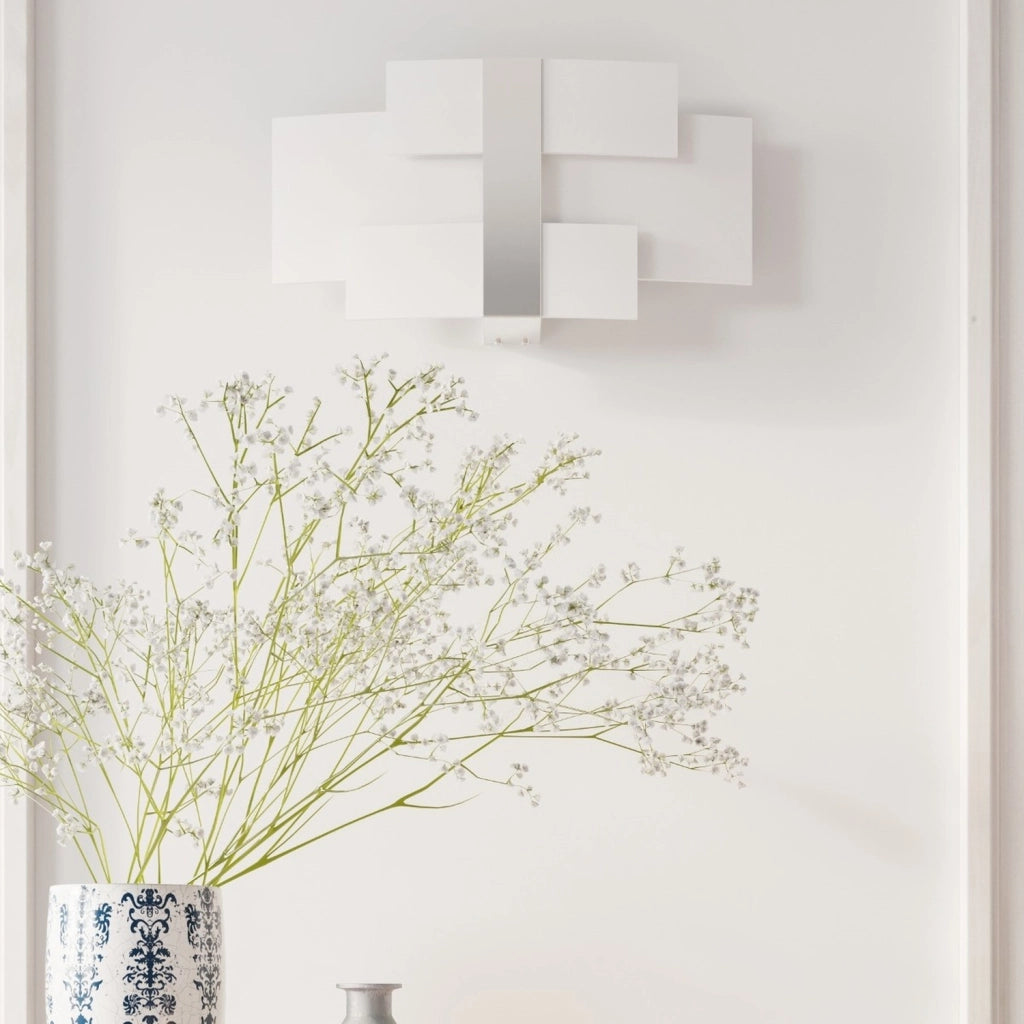 Lampada da soffitto e parete Celia Tangerine a 3 luci, cromo bianco, E27 LED