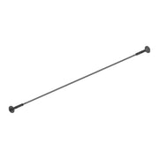 Natro Flessibile Tesi Alluminio Nero 5M