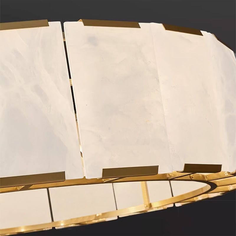 Lampada Da Soffitto APP1797-8CP Brush Gold