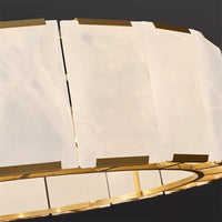 Lampada Da Soffitto APP1797-8CP Brush Gold