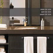 Sostegno Asciugamano da Parete 40cm Acciaio Inossidabile - Appoggio Asciugamani Bagno Cucina