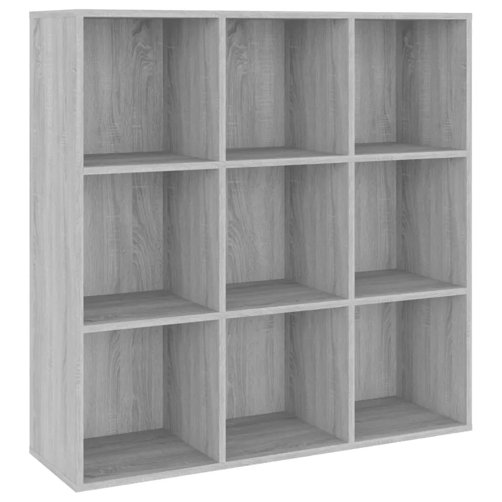 Libreria Grigio Sonoma 98x30x98 cm cod mxl 5715