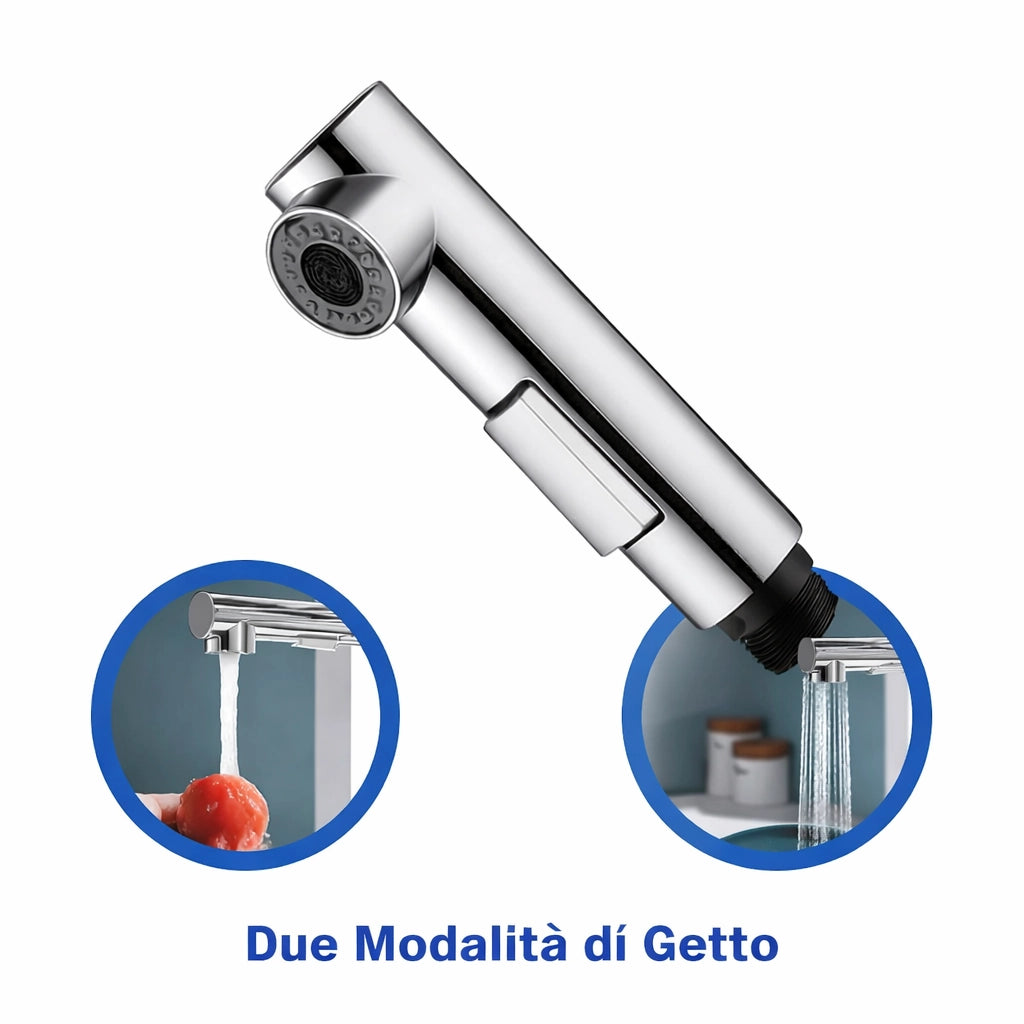 Doccetta Ricambio Miscelatore Cucina 2 Getti Attacco 1/2” 59223