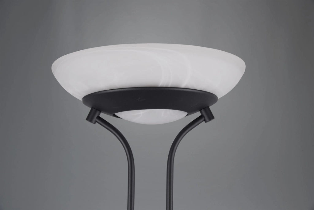 Lampada da terra LED ORSON nera dimmerabile 31,5W 3000K