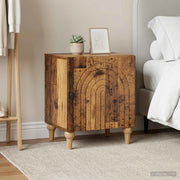 Armadio da Notte 2 pcs Legno antico 43 x 34,5 x 50 cm 894122
