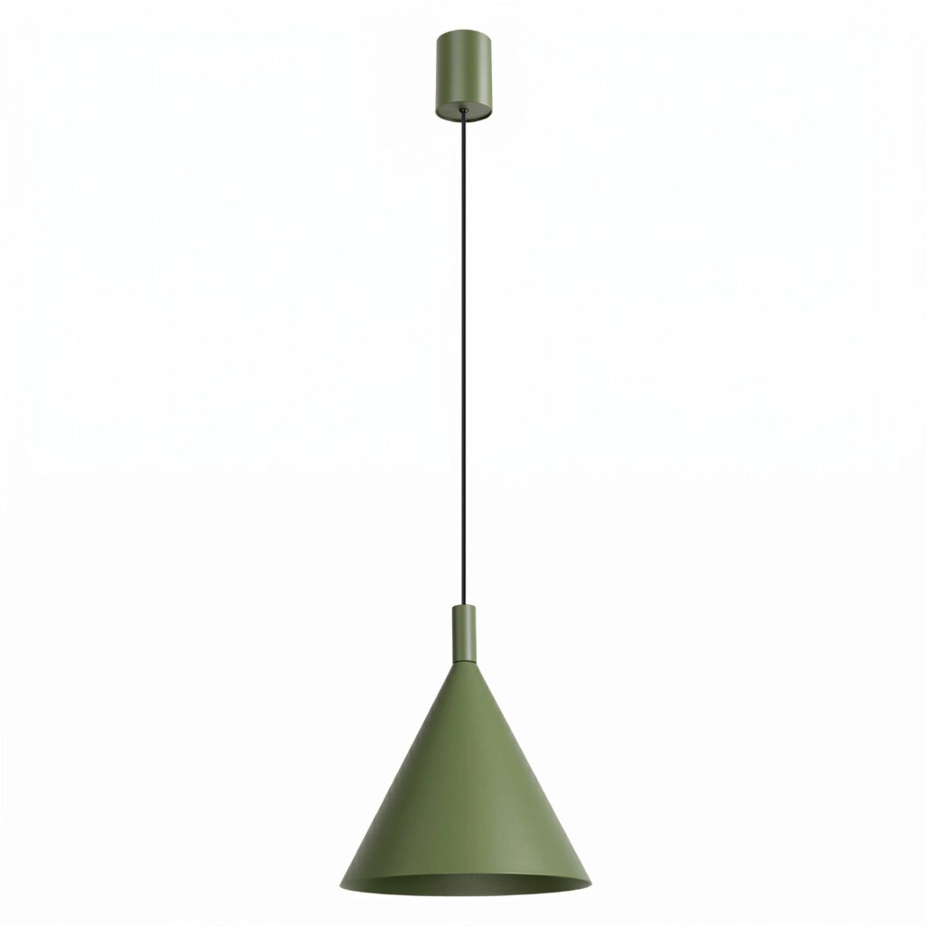 Lampada a sospensione NOX 25 verde oliva