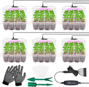Cultivatore a celle 6 con regolazione di luminosità e timer controller