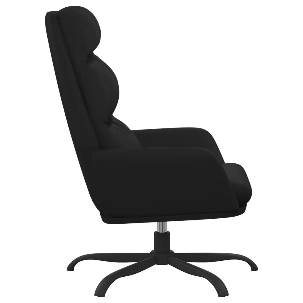 Poltrona Reclinabile Nera in Similpelle cod mxl 15087