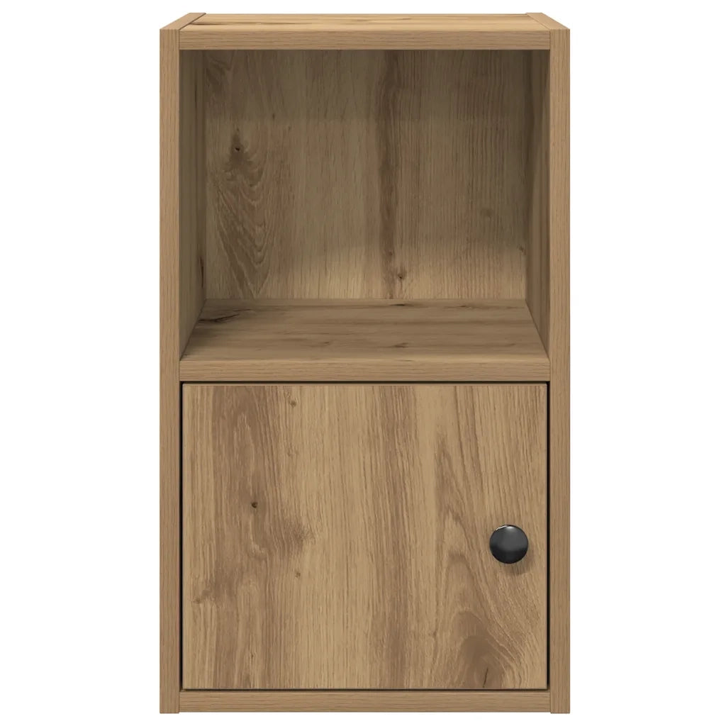 vidaXL Libreria Rovere Artigianale 31x24x52 cm in Legno Multistrato