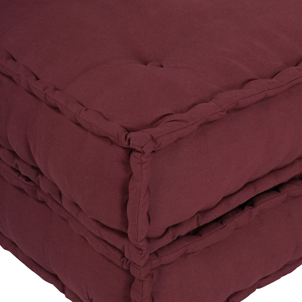 Divano Componibile Marrone Rossiccio 70x70x36 in Tessuto 4019031