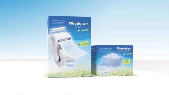 Pacchetto di pulizia 1 set (3 x 125 ml) (3) Balsamo idratante per contenitori di carta igienica