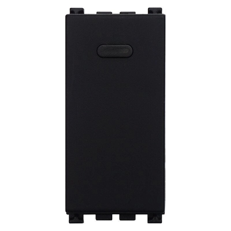 Invertitore 1P 16A Unipolare Colore Nero Compatibile Con Vimar Arke