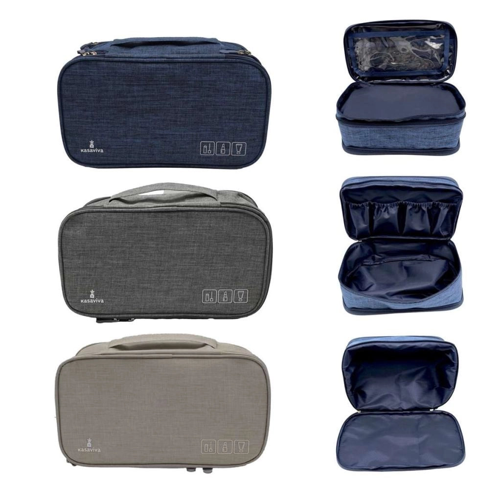 1 Pezzo Borsello Organizer da Viaggio Poket 27 x 15 x 12 cm 3 Colori