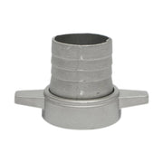 Raccordo da 2 pollici con dado e guarnizione in alluminio per tubo di irrigazione acqua con filettatura interna