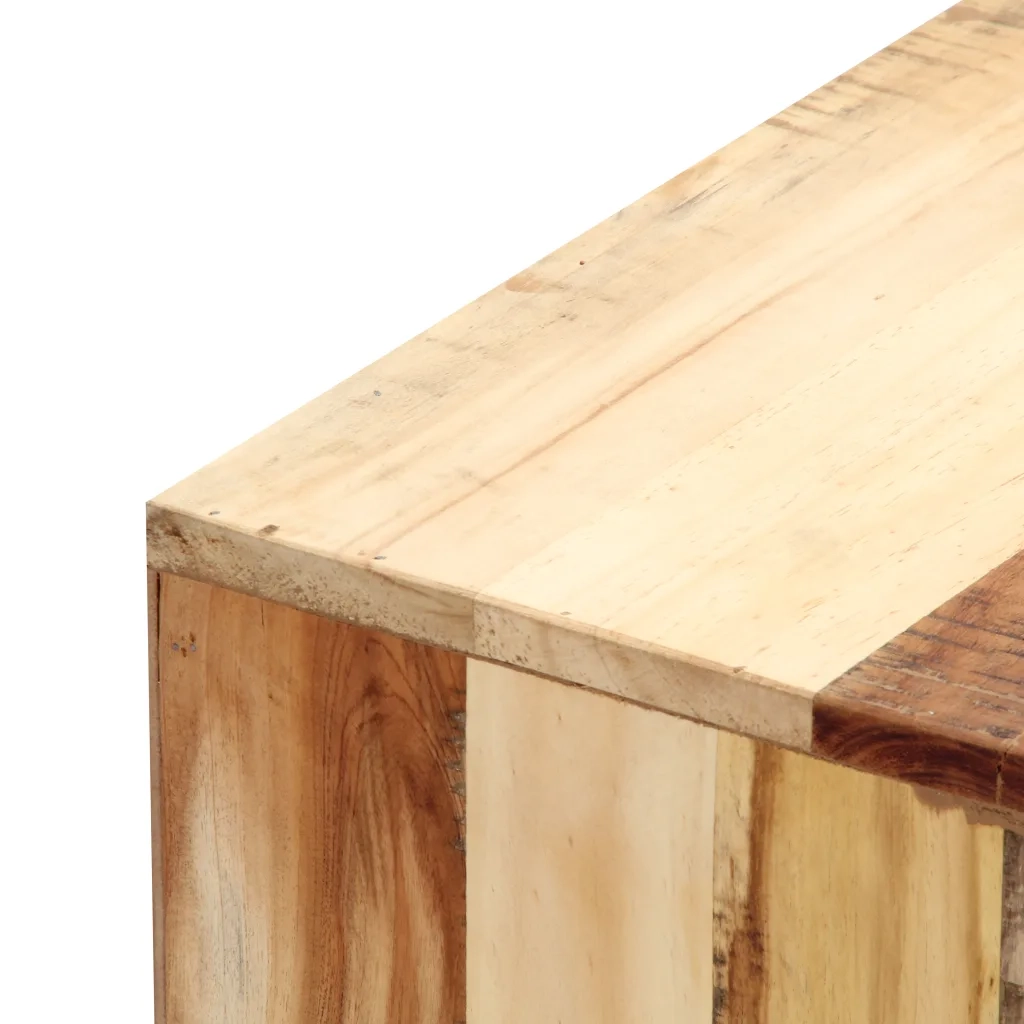 Mobile Porta TV 100x30x33 cm in Legno Massello di Recupero 247955