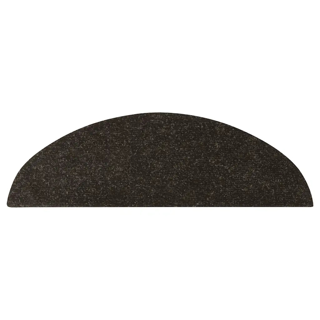 Tappetini Autoadesivi per Scale 30 pz Antracite 56x17x3 cm