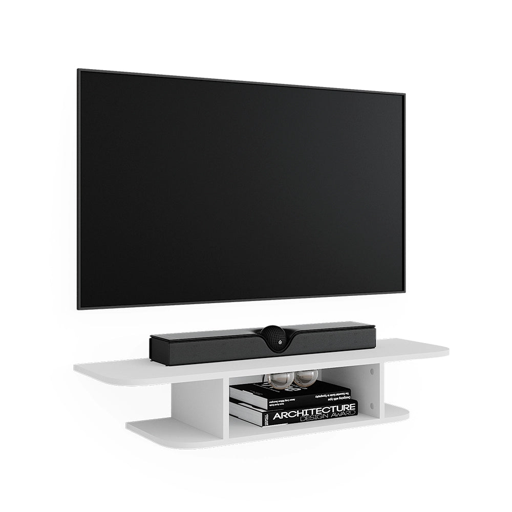 Vicco Mobile tv Bianco 105 x 18.2 cm Scomparti aperti