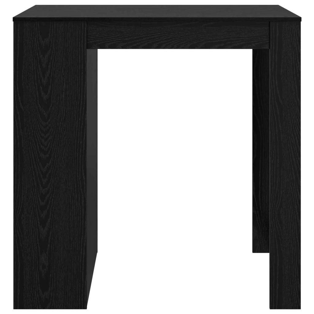 Tavolo da bar Rovere Nero 102 x 70 x 103,5 cm Legno multistrato