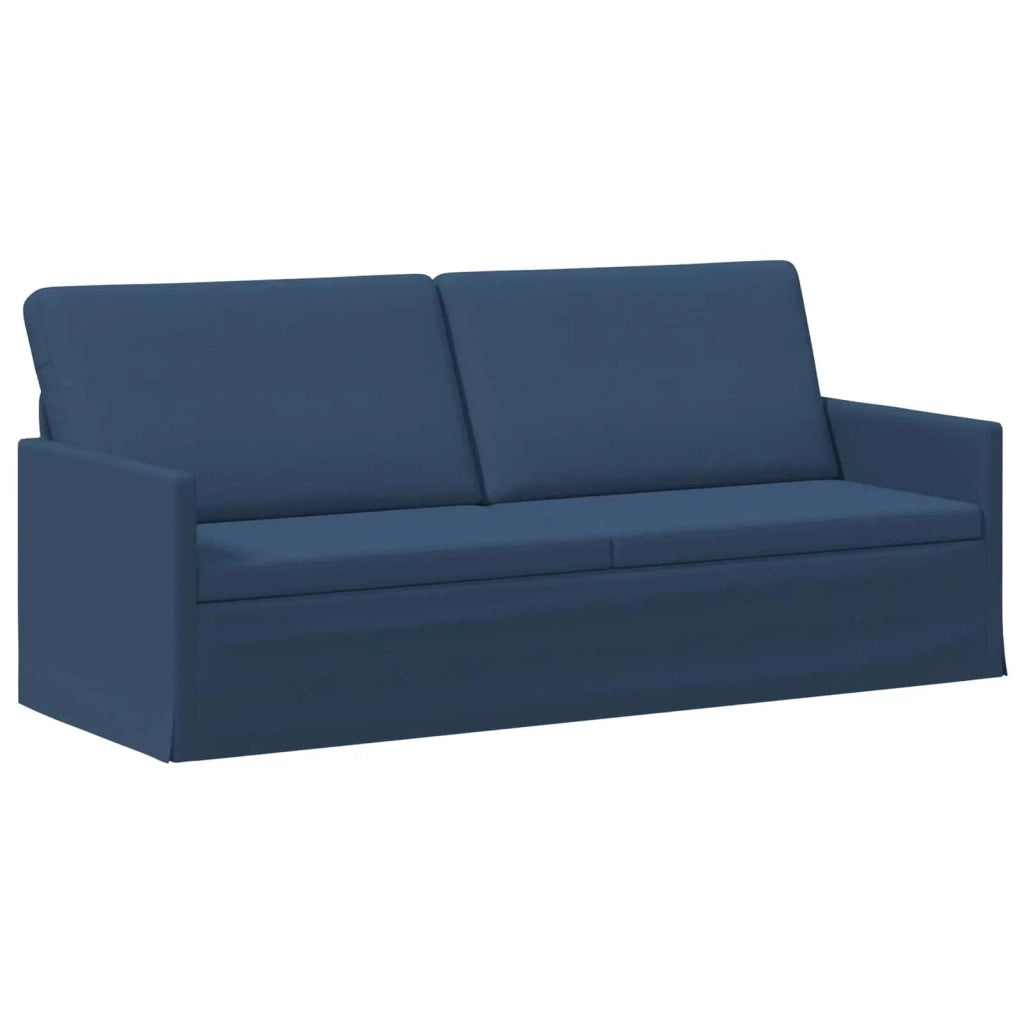 Set di divani 2 pcs Blu Tessuto 3433170