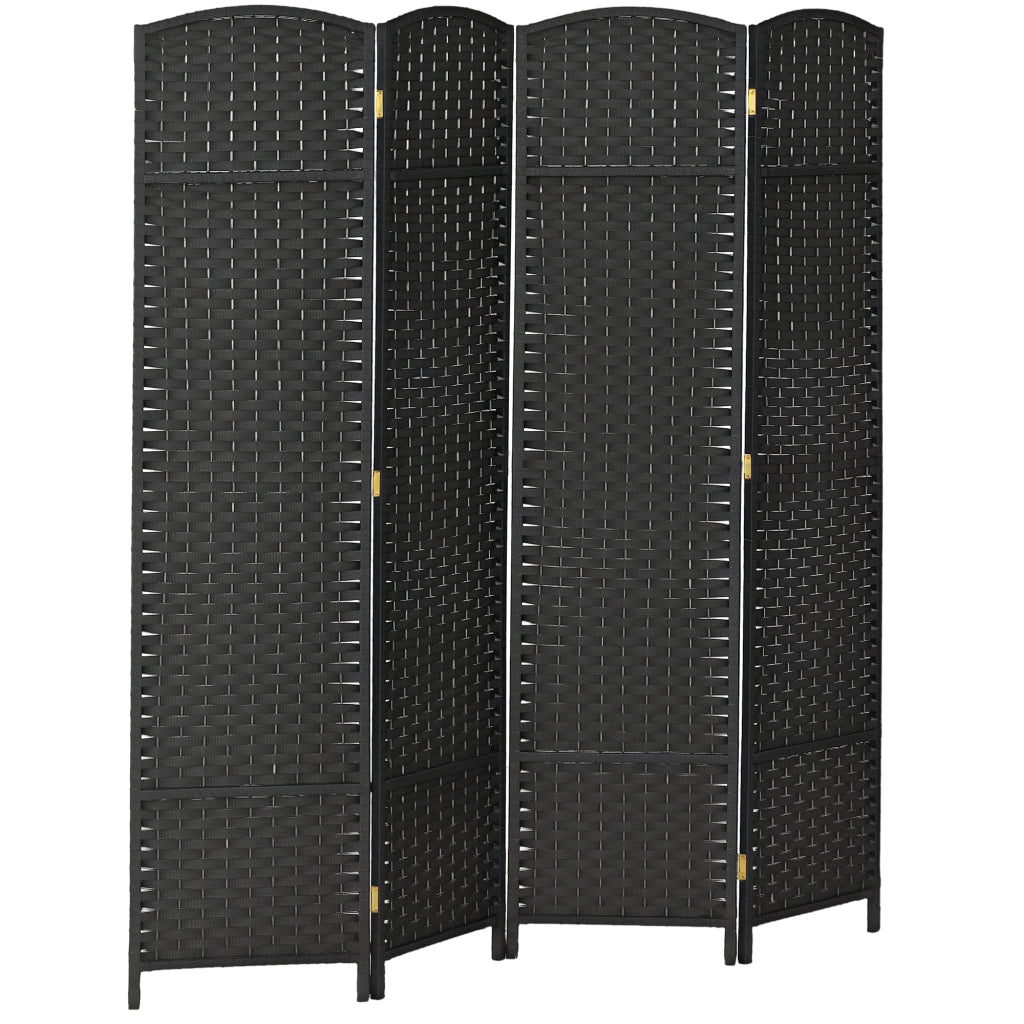 Biombo 4 Pannelli ¨C zephmum ¨C 160x170 cm Nero