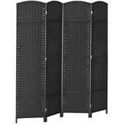 Biombo 4 Pannelli ¨C zephmum ¨C 160x170 cm Nero