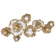 Carta da parati decorativa in metallo 134,6x67,3x10,2