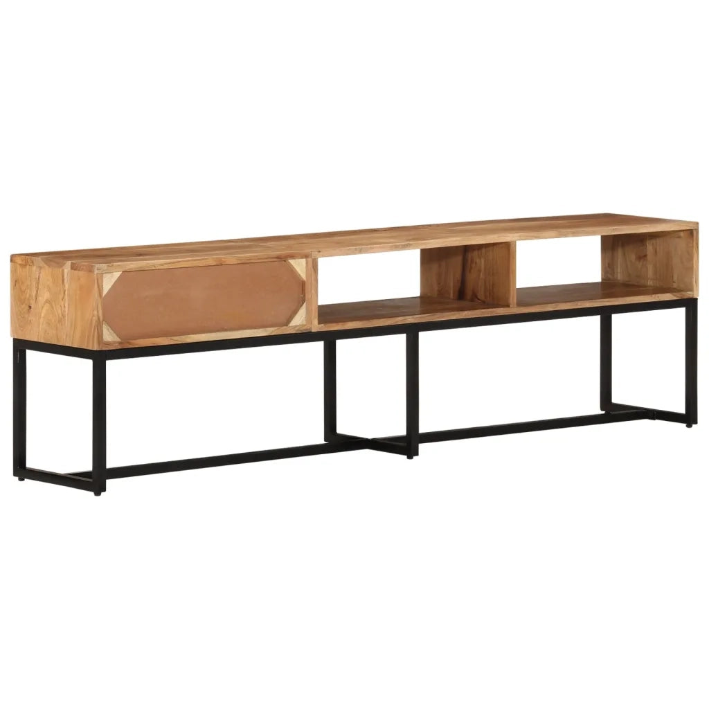 Mobile Porta TV 160x30x45 cm in Legno Massello di Acacia 337991