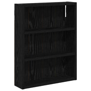 Armadio da Bagno | Mobile da Bagno a muro Rovere Nero 40 x 10 x 50 cm